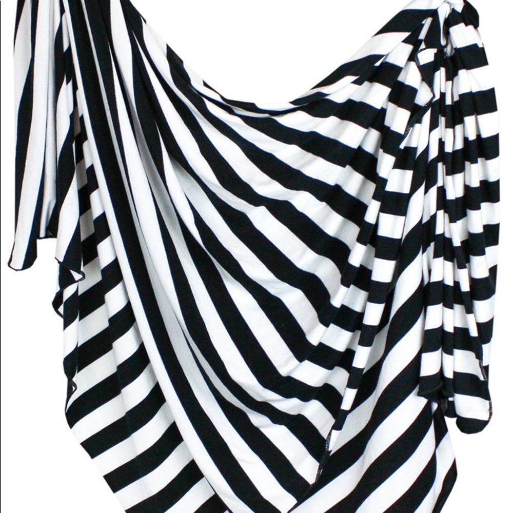 Copper Pearl Swaddle - Black & White